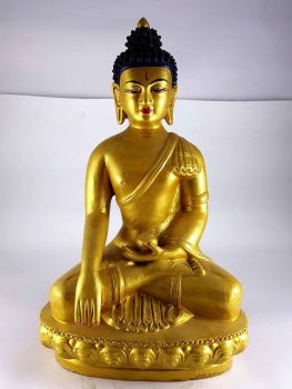 Clay Statue of Shakyamuni Buddha