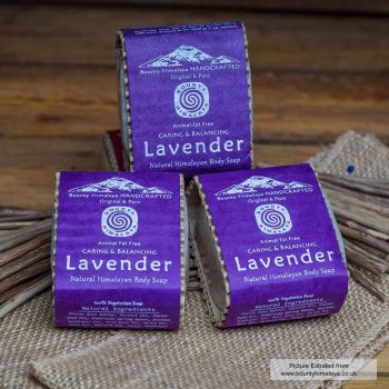  Caring & Balancing Lavender , Bounty Himalaya Handcrafted Original & Pure