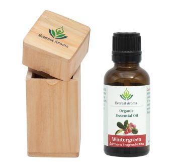100% Pure Natural Organic Wintergreen Essential Oil | 10ml | Aromatherapy | Herb Extract | Medicinal 