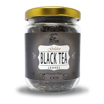 100% Natural and Organic Naturally Dried Golden Black Tea 70G.