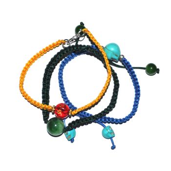 Adjustable Handmade Friendship Bead Bracelets