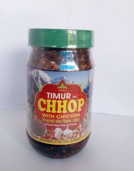 100% Natural No Added Flavour Zanthoxylum Timur Pickle Chhop With Chicken