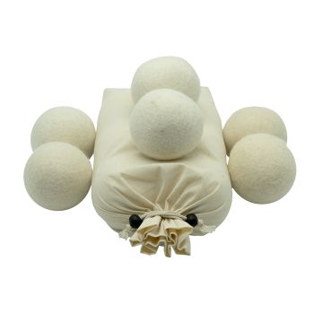 Handmade wool dryer ball 