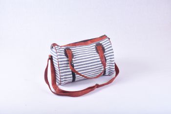 Stripe Small Travel Bag ULH-75P