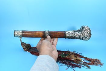 Used Tribal Tibet Ritual Chod Kangling Trumpet Horn Nepal
