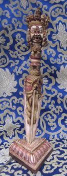 Antique Master Quality Handmade Yak Bone Tibetan Vajrakilaya Phurba.Nepal