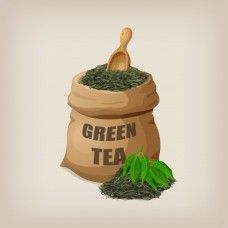 100% Natural Organic Green Tea Sack