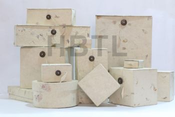 Soft & Durable Handmade Daphne Nepali Lokta Paper All Multi-Packaging Boxes