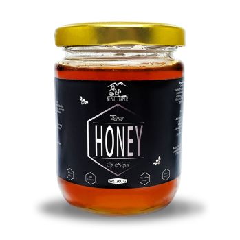 Natural & Organic Unfiltered Rudilo Honey with No Added Sugar 260G.
