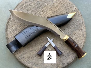 Gurkha Nepal Hand-Forged Classic Service Khukuri 10.5 Inches Blade
