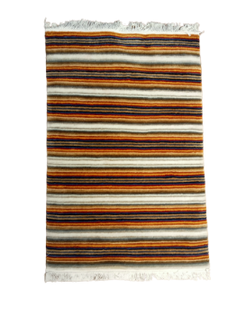 Handknotted/Handmade Nepali Woolen Carpet 60 Knots 61Cm x 92Cm  