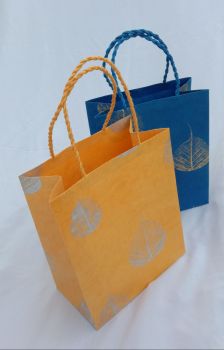 Handmade Eco-Friendly Soft & Durable Nepali Lokta Paper Shopping Bags