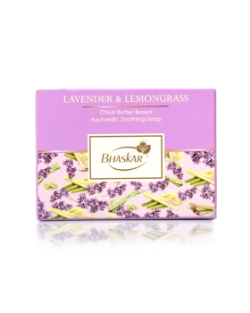 Lavender & Lemongrass Chiuri Butter Based Ayurvedic Soothing Soap & Cleanser