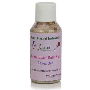 Himalayan Bath Salt Lavender- 125gm 