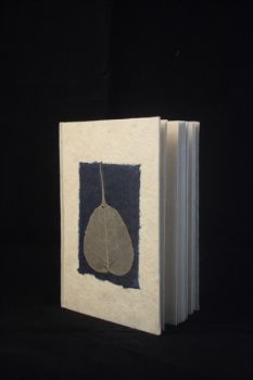 Peepal Leaf Patched Lokta Paper Note Book