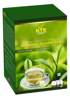 Organic Green Tea 100 Tea  Sachets
