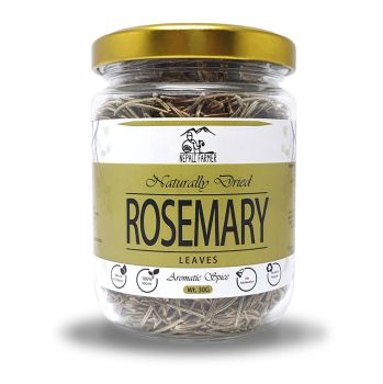 Natural and Organic Naturally Dried Rosemary Leaves 30G.