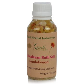 Himalayan Bath Salt Sandalwood- 125gm 