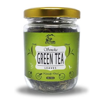 100% Natural and Organic Naturally Dried Sencha Green Tea Leaves