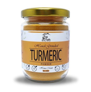 100% Natural & Organic Hand Grinded Turmeric Powder 100G.