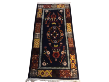 HandKnotted Nepali Woollen Carpet 100 Knots-92 Cm x 194 Cm