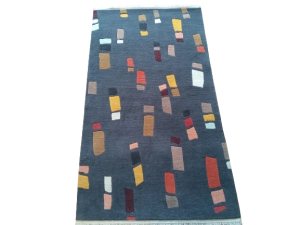 Handmade/Handknotted 60 Knots Nepali Woollen Carpet 3.02 Ft x 5.34 Ft