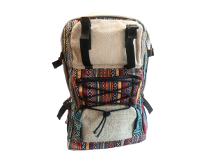 Unisex Hemp & Cotton Blend Trekking Backpack