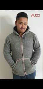 100% Woolen Grey Color Jacket