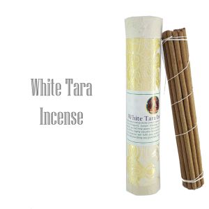 White Tara Buddhist Herbal Incense Tube 