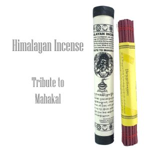  Premium Tribute to Mahakala Himalayan Buddhist Herbal Incense Tube 