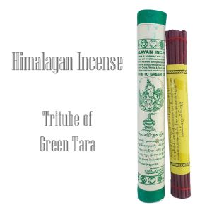  Premium Tribute to Green Tara Himalayan Buddhist Herbal Incense Tube 