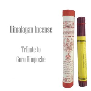  Premium Tribute to Guru Rinpoche Himalayan Buddhist Herbal Incense Tube 