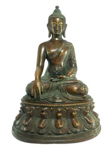  Old Stock Statue of Shakyamuni Buddha Oxidized , Last Piece 