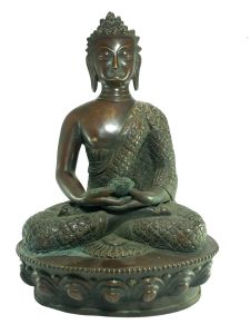  Old Stock Statue of Amitabha Buddha Oxidized , Last Piece 
