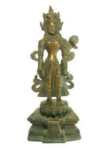  Old Stock Statue of Padmapani Lokeshvara Oxidized , Last Piece 