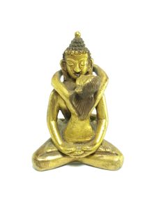  Old Stock Statue of Samantabhadra Full Gold Plated , Last Piece 