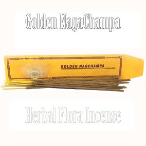  Golden Nag Champa , Natural Flora Incense Stick