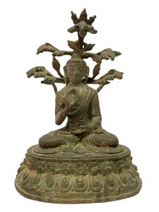  40+ Year Handmade Statue Of Shakyamuni Buddha, 