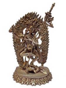  Masterpiece , Sterling Silver, 178 Gram Statue of Vajravarahi, Old Stock 