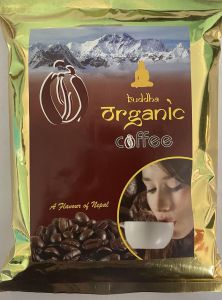 Buddha Organic Coffee Dark Beans 500 Gm 