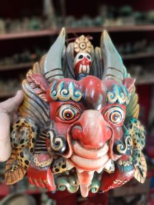 Wooden Bhairav Mask