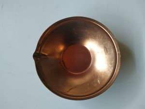 Handmade Aarati Copper Diyo Oil Lamp