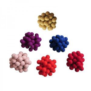2 cm diameter felt balls (packet of 1000 balls)
