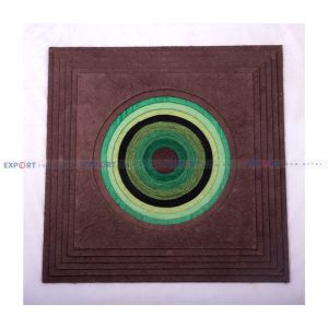 Paper wall hanging made Nepali Lokta with multi color paper roll