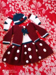Frock Set with Buckle Shoes