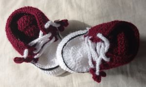 Crochet Babies Converse