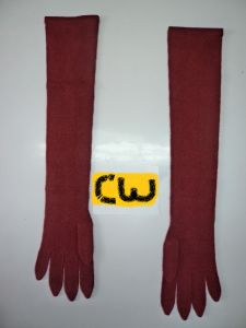 Pure cashmere Ladies  Long  Gloves  Hand Made  In  Nepal 