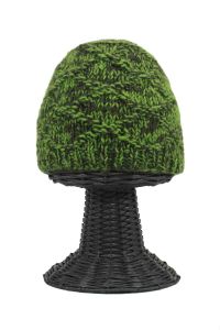 100% Pure Woolen Soft & Warm Green Beanie Hat