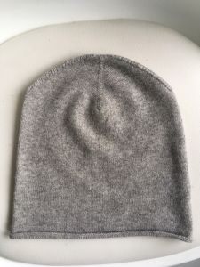 Pure Cashmere  Rolled  edge  cap  hand Knit in nepal 