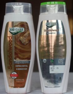 100% Pure Natural Herbal Sandalwood Shampoo